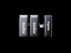 Godox WES1 Kit2 İkili Kablosuz Mikrofon (Apple Uyumlu) - Thumbnail