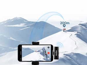 Godox WES1 Kit2 İkili Kablosuz Mikrofon (Type-C Uyumlu) - Thumbnail