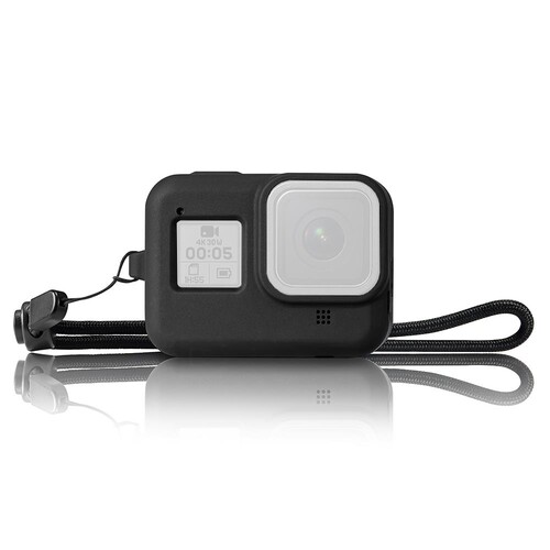 Gopro Hero 8 Black İçin Silikon Kılıf Siyah