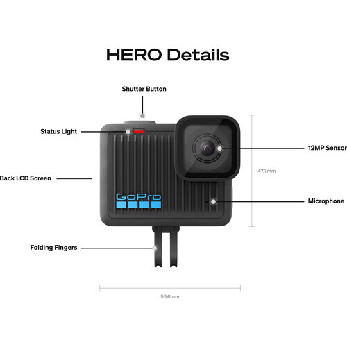 GoPro HERO Kompakt Aksiyon Kamerası