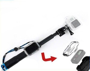 Sanger - Gopro İçin Kumanda Aparatlı Suya Dayanıklı Monopod