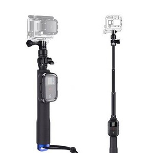 Sanger - Gopro İçin Kumanda Aparatlı Suya Dayanıklı Monopod (1)