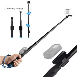 Sanger - Gopro İçin Kumanda Aparatlı Suya Dayanıklı Monopod