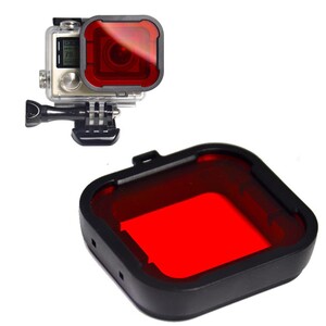 GoPro Standart Housing İçin Kırmızı Filtre - Thumbnail