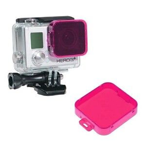 Sanger - GoPro Standart Housing İçin Pembe Filtre