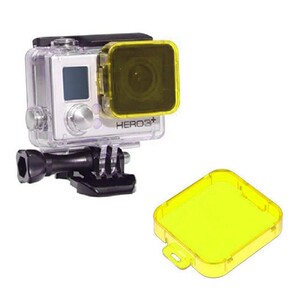 Sanger - GoPro Standart Housing İçin Sarı Filtre