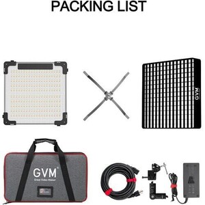 GVM 100W Esnek RGB LED Panel Işık - Thumbnail