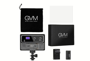GVM 10S RGB Kamera Üstü Mobil Led Işık (NP-F Harici) - Thumbnail