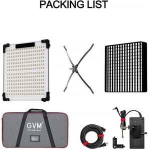 GVM 200W Esnek RGB LED Panel Işık - Thumbnail