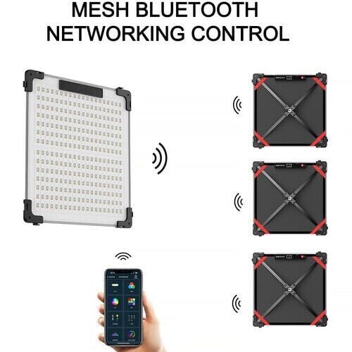 GVM 200W Esnek RGB LED Panel Işık