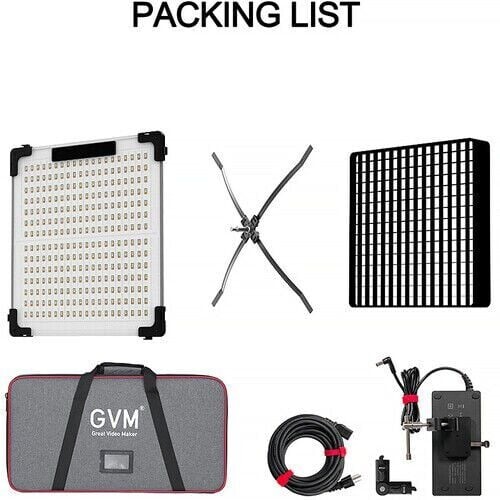 GVM 200W Esnek RGB LED Panel Işık