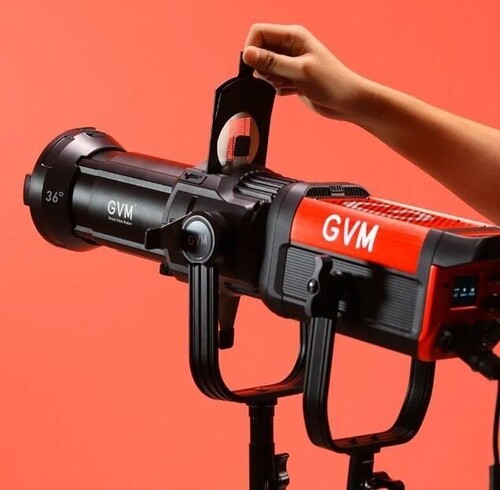 GVM 36° Optik Snoot (10'lu Gobo Seti ve Tutucusu Dahil)