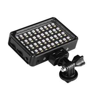 GVM 7S RGB Kamera Üstü Dahili Akülü Mobil Led Işık (12x8cm) - Thumbnail