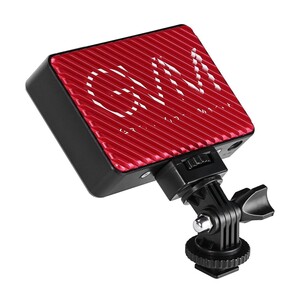 GVM 7S RGB Kamera Üstü Dahili Akülü Mobil Led Işık (12x8cm) - Thumbnail