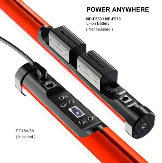 GVM BD25R RGB 60cm Tüp Işık - Thumbnail