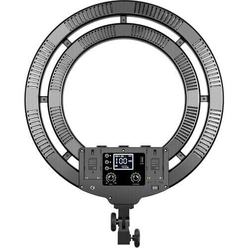 GVM Bi-Color & RGB LED Soft Double Ring Light (18'')