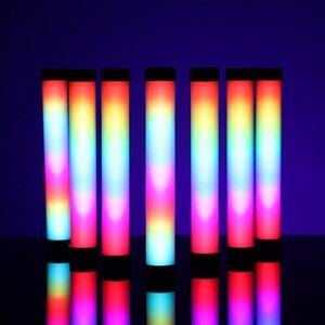 GVM BX8C RGB 30cm 8W Dahili Akülü LED Tüp Işık - Thumbnail