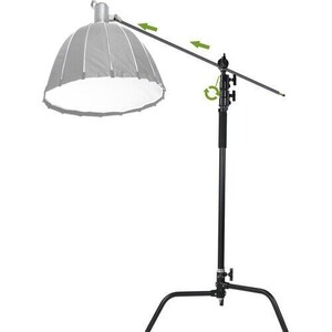 GVM - GVM C320 320cm C-Stand & Grip Arm Kit(130cm) (Siyah) (1)