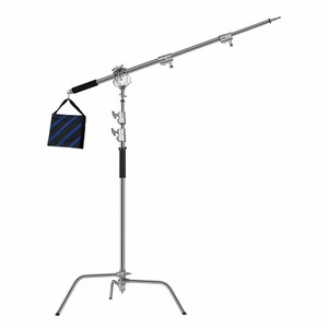 GVM - GVM C360 320cm C-Stand & Grip Arm Kit(225cm) (Çelik)