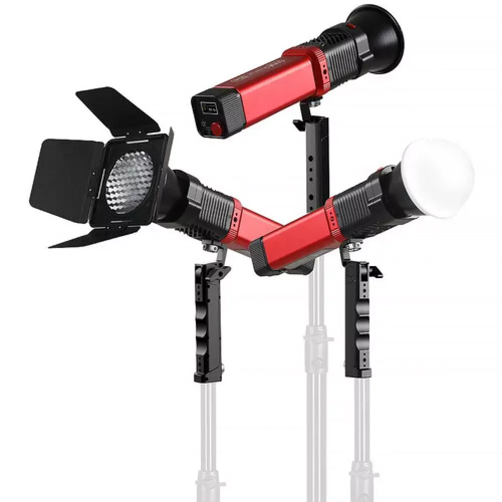 GVM PD60B 60W Bi-Color Dahili Akülü 3'lü LED Işık Seti