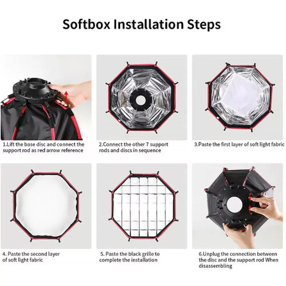 GVM - GVM PD60B 60W Bi-Color Dahili Akülü 3'lü LED Işık Seti (1)