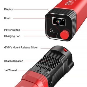 GVM PD60C 60W RGB Dahili Akülü LED Işık - Thumbnail