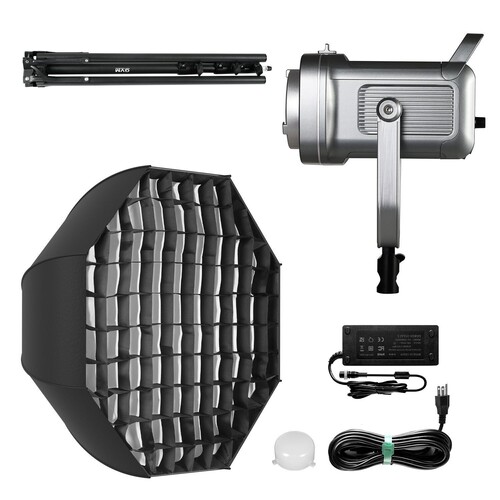 GVM PR150DBi-Color LED Video Işığı Ayaklı Softbox Set