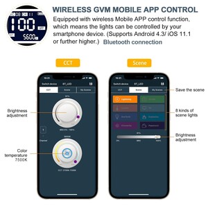 GVM PR150DBi-Color LED Video Işığı Ayaklı Softbox Set - Thumbnail