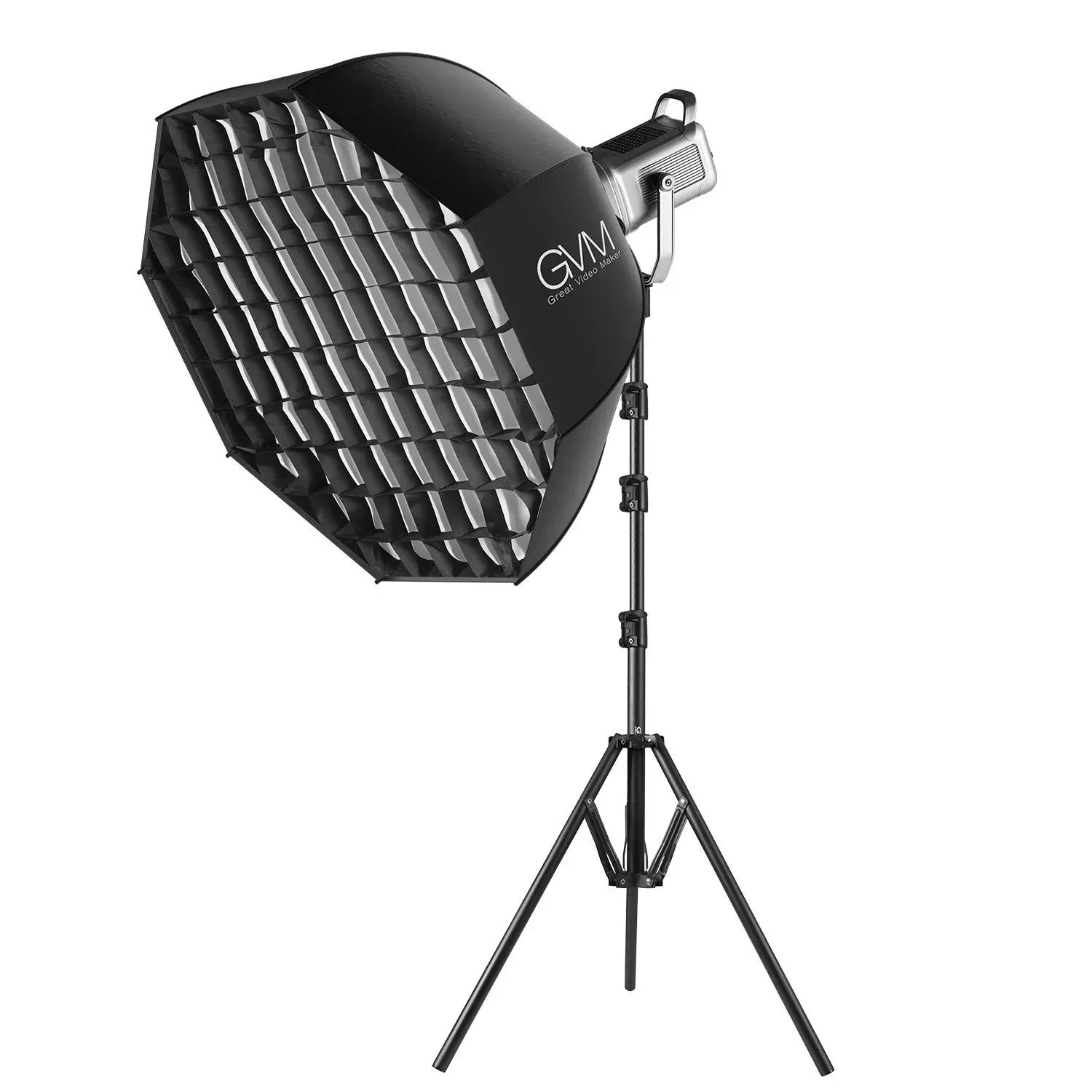 GVM PR150DBi-Color LED Video Işığı Ayaklı Softbox Set - Thumbnail