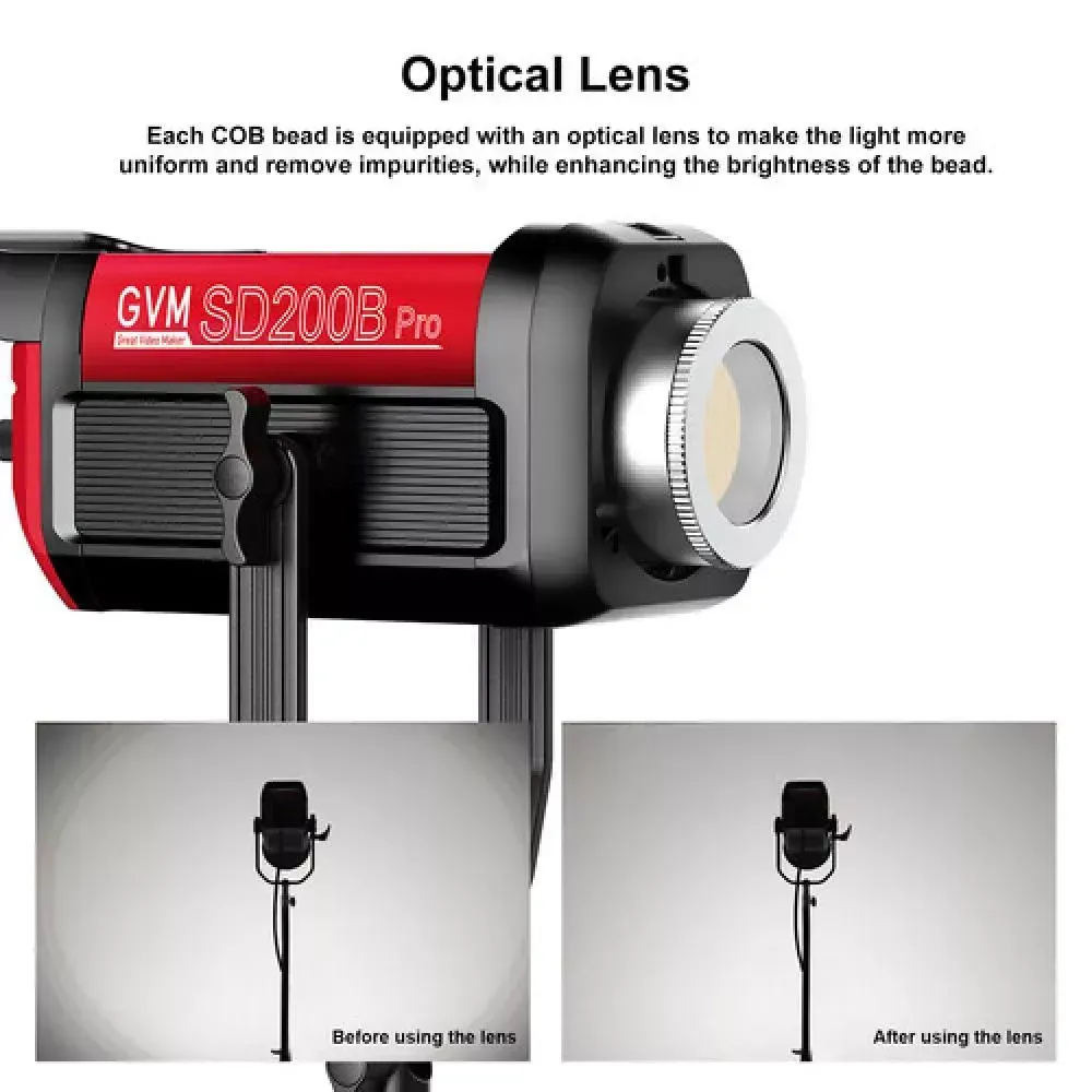GVM Pro SD200B Bi-Color LED Video Işığı - Thumbnail