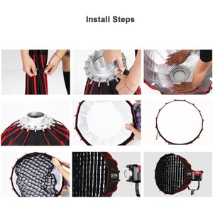 GVM Pro SD200B Bi-Color LED Video Işığı - Thumbnail