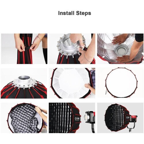 GVM Pro SD200B Bi-Color LED Video Işığı