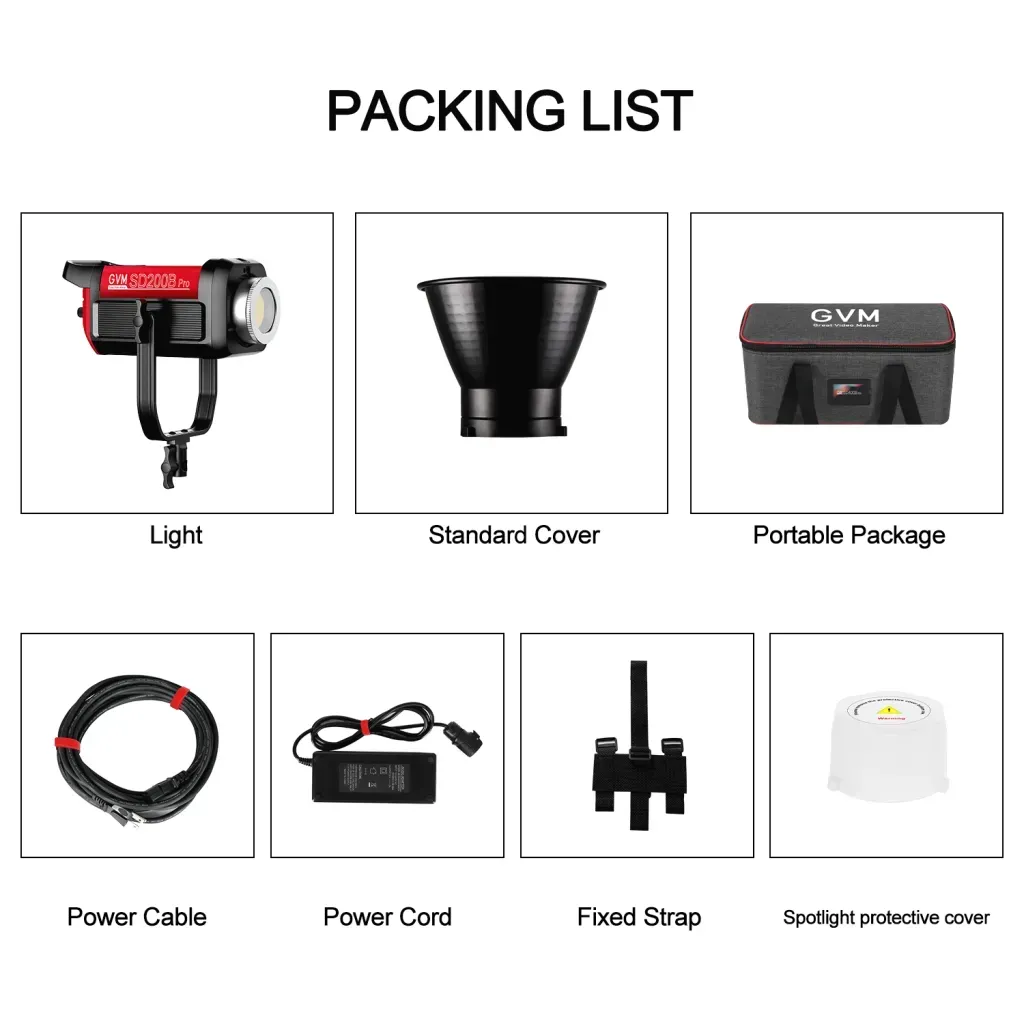 GVM Pro SD200B Bi-Color LED Video Işığı