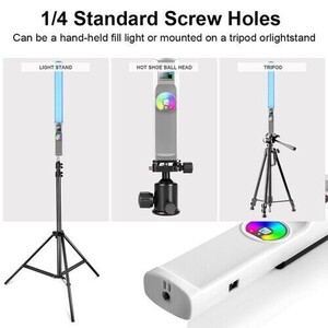 GVM RGB-T20R Bi-Color RGB LED Video Işığı - Thumbnail