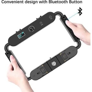 GVM TL-15RS Telefon/Kamera Evrensel LED Işıklı Kafes - Thumbnail