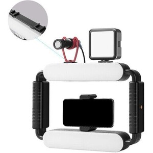 GVM TL-15RS Telefon/Kamera Evrensel LED Işıklı Kafes - Thumbnail