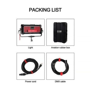 GVM YU600C 600W RGB LED Panel Işık (Hardcase) - Thumbnail