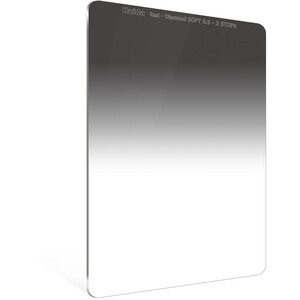 Haida - Haida 100x150mm Red Diamond Soft-Edge Graduated ND 0.9 Filtre (3-Stop) - HD4277