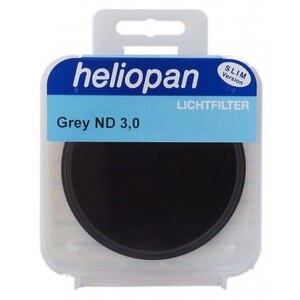 Heliopan - Heliopan 77 mm Slim ND 3,0 (1000x 10f-Stop) filtre Heliopan - Heliopan 77 mm Slim ND 3,0 (1000x 10f-Stop) filtre
