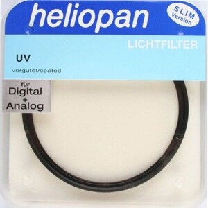 Heliopan - Heliopan 86 mm Slim UV filtre Heliopan - Heliopan 86 mm Slim UV filtre