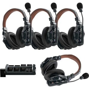 Hollyland 4-Person Noise Cancelling Double Headset Intercom - Thumbnail