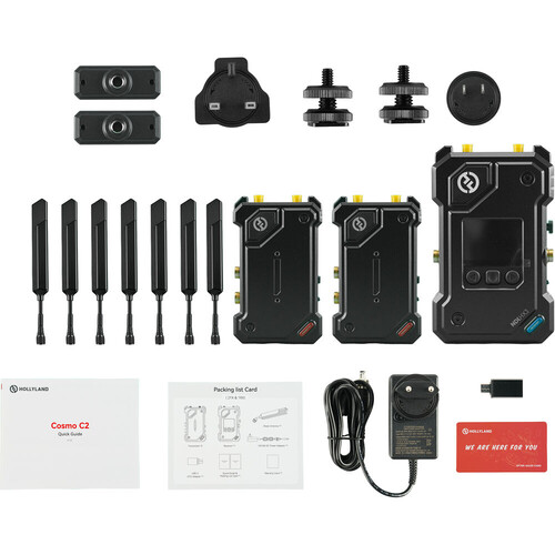 Hollyland Cosmo C2 HDMI/SDI 2 Vericili Kablosuz Görüntü Aktarım Cihazı