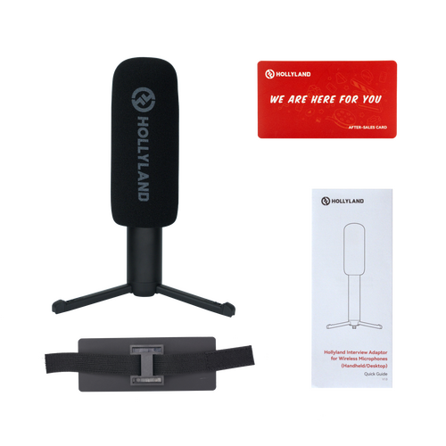 Hollyland Kablosuz Mikrofon Röportaj Adaptörü