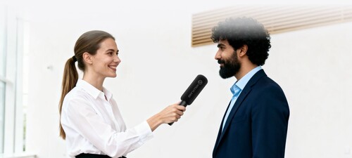 Hollyland Kablosuz Mikrofon Röportaj Adaptörü