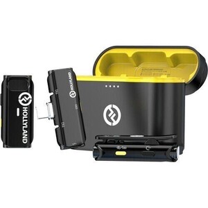 Hollyland - Hollyland Lark C1 Duo İkili Kablosuz Mikrofon Sistemi (Android Uyumlu)