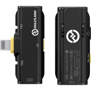 Hollyland - Hollyland Lark C1 Solo Tekli Kablosuz Mikrofon Sistemi (IOS Uyumlu) (1)