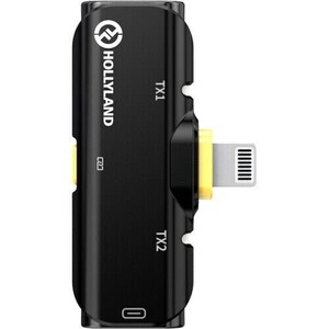 Hollyland Lark C1 Solo Tekli Kablosuz Mikrofon Sistemi (IOS Uyumlu) - Thumbnail