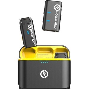 Hollyland Lark M1 Duo İkili Kablosuz Mikrofon Sistemi - Thumbnail