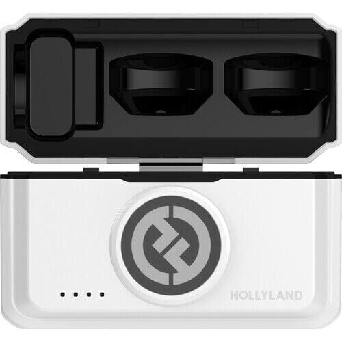 Hollyland Lark M2 Combo İkili Kablosuz Mikrofon Sistemi - Beyaz