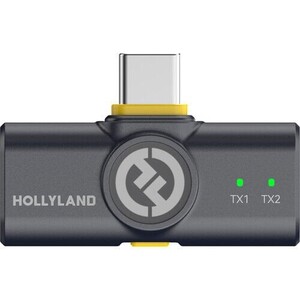 Hollyland LARK M2 DUO USB‑C Mobil Kablosuz Yaka Mikrofon Seti - Thumbnail